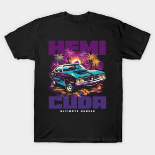 Exotic Hemi Cuda T-Shirt